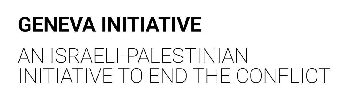 GENEVA INITIATIVE – An israeli-palestinian initiative to end the conflict